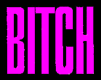  Bitch badge design 