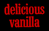  Delicious vanilla badge design 