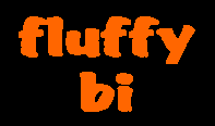  Fluffy bi badge design 