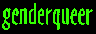  genderqueer badge design 
