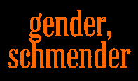  gender, schmender badge design 