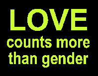  LOVE counts more than gender badge design 