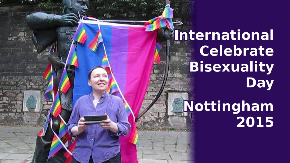 International Celebrate Bisexuality Day, Nottingham 2015